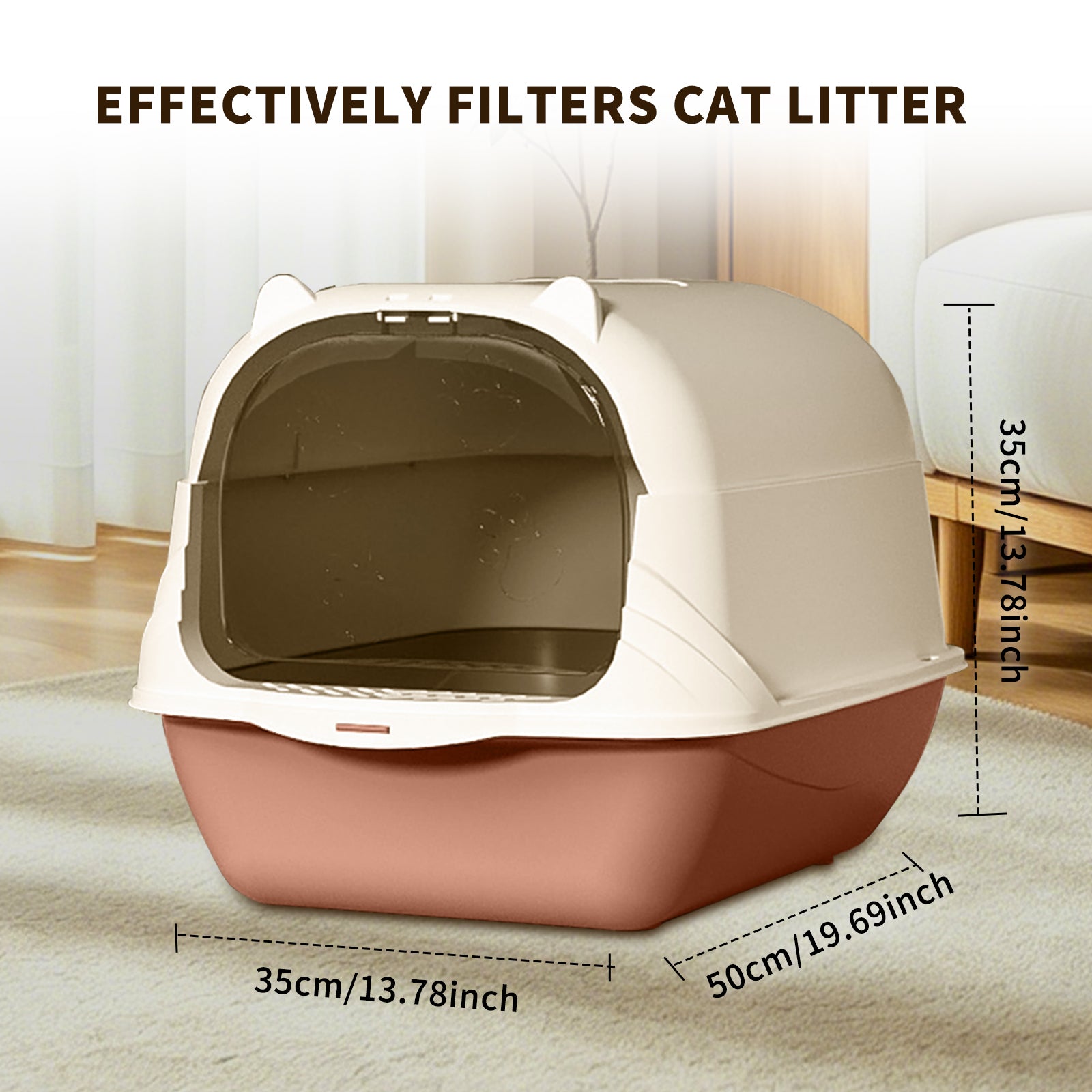 Uniquement prise de soi---Portable Litter Box
