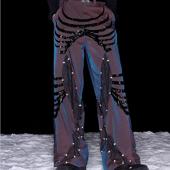 Manteau à mailles pointues en dos de niche