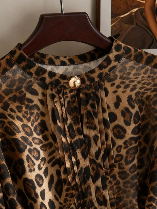 Blouse d'alourdissement pour femmes à la mode européenne et américaine