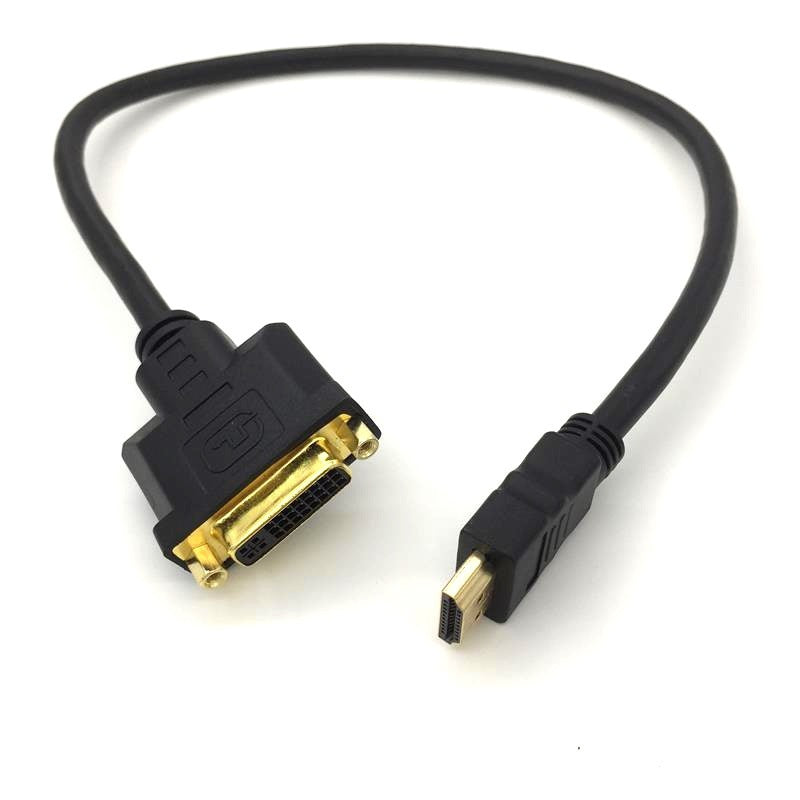 HDMI mâle à DVI femelle câble adaptateur haute définition