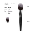 Vente Amazon Can Bulk 32 PCs Brush Suit Brush simple maquillage Sac en cuir avec poignée en bois