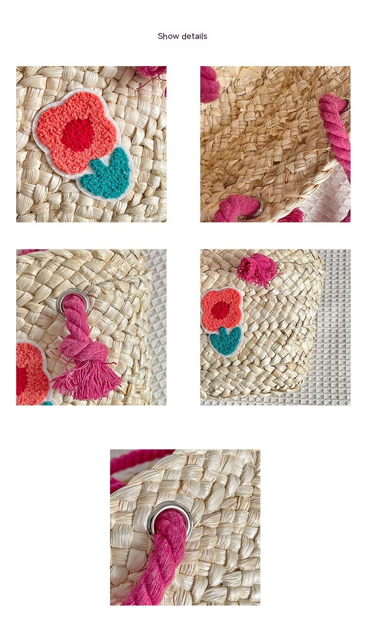 Sac de messager tricoté pour enfants