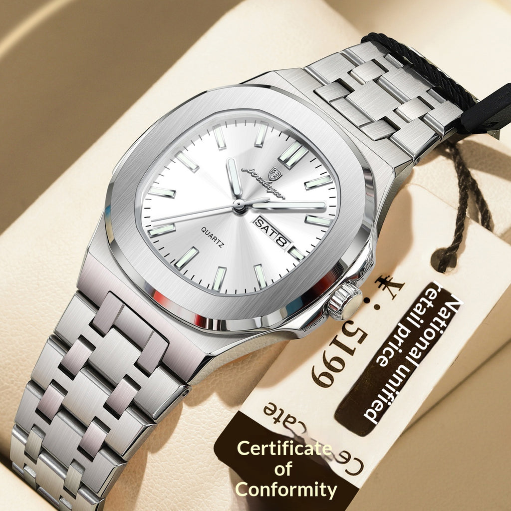Montre ultra-mince avec étanche Et caractéristiques lumineuses