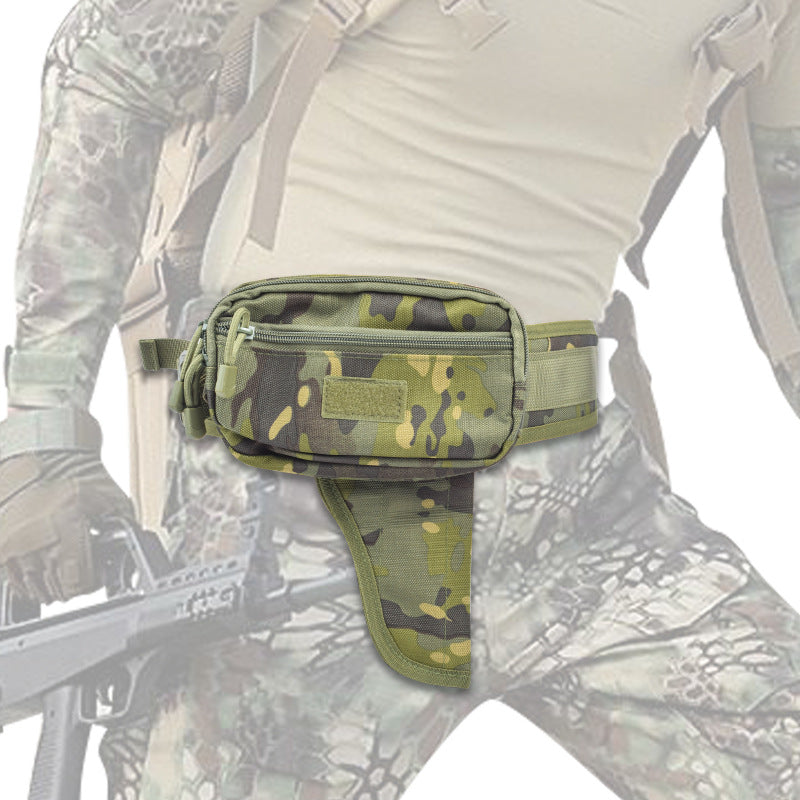 Pochette tactique extérieure avec sac de rangement extensible multi-fonctionnel de Holster caché