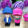 Musique de voiture créative Little Boy Doll Cartoon Drive