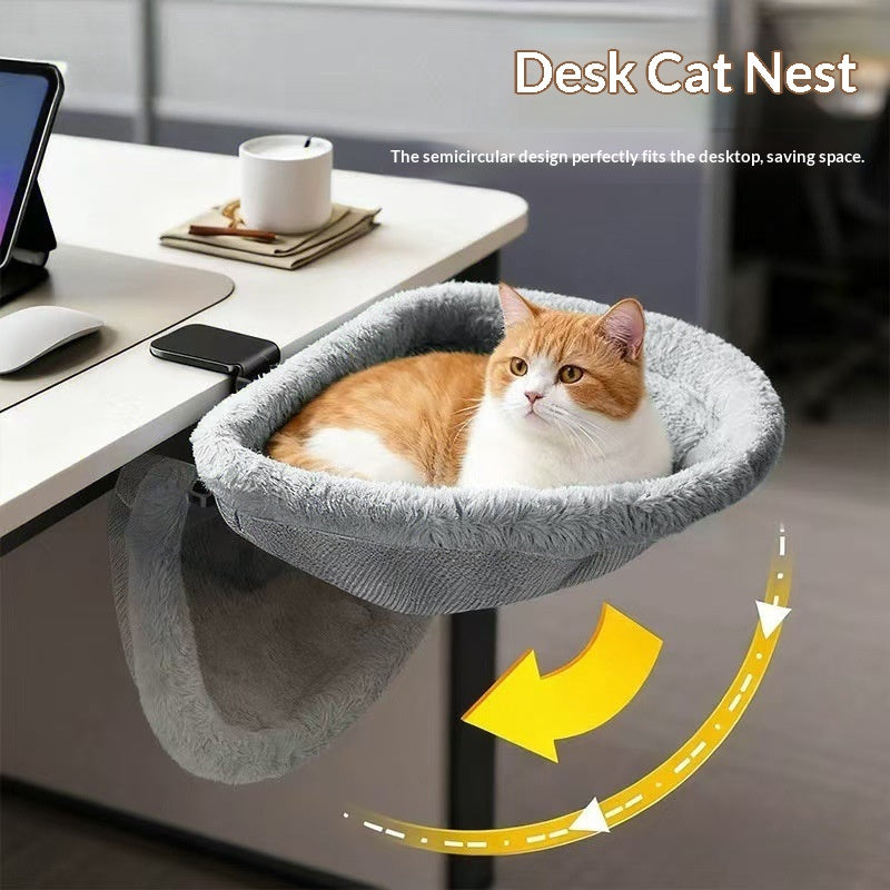 Bureau d'ordinateur de ménage Lit de chat