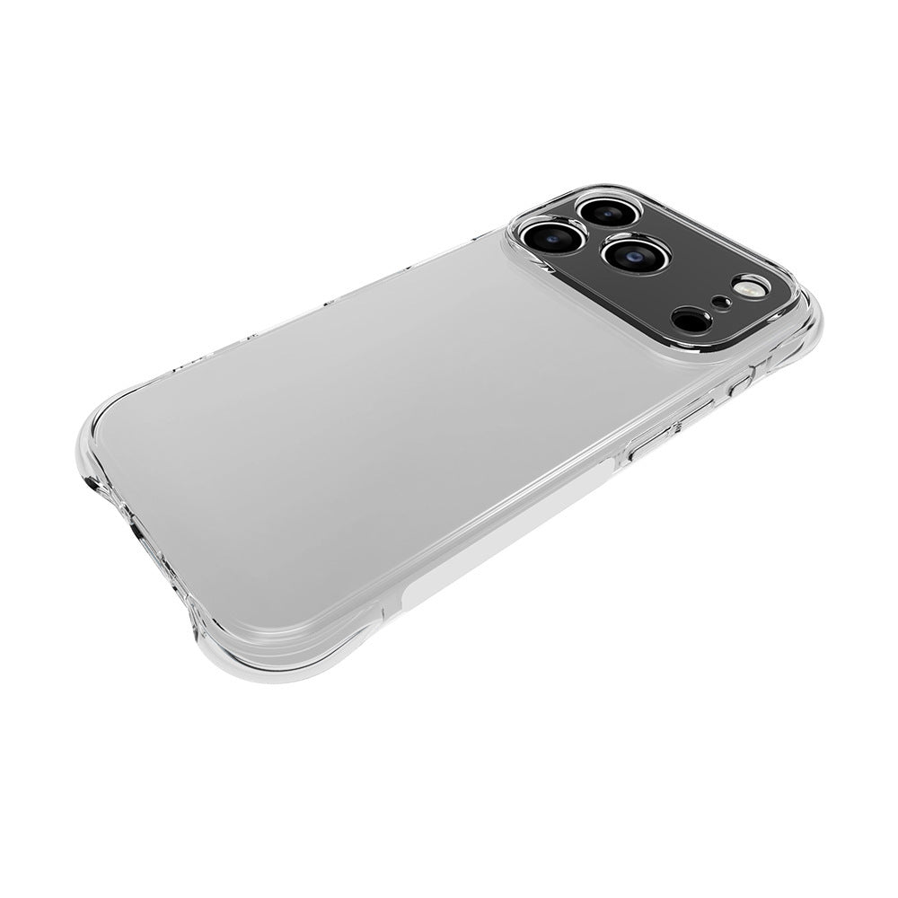 Boîtier de téléphone à quatre corners transparent TPU résistant à la chute