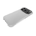 Boîtier de téléphone à quatre corners transparent TPU résistant à la chute