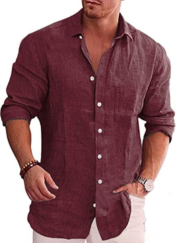 Linge de maison longue manches manches manches longues chemise casual