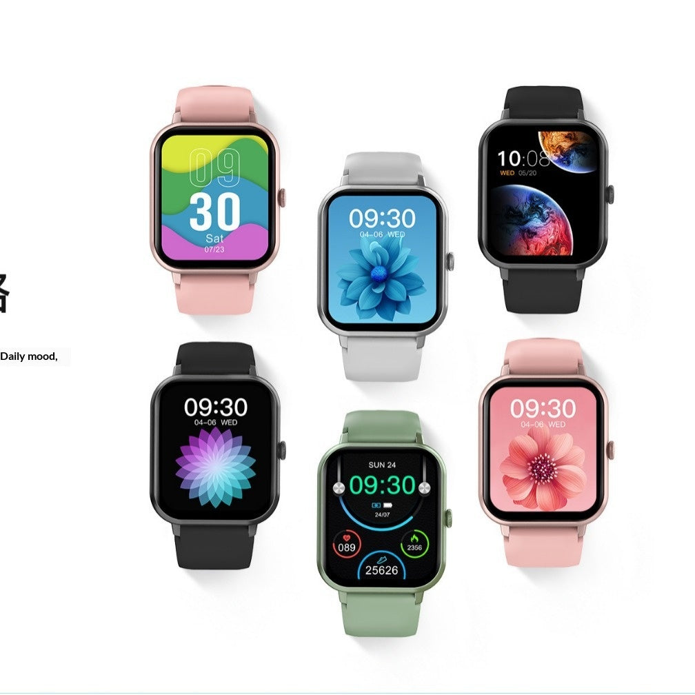 ZL54CJ Bluetooth Calling Smart Watch avec fréquence cardiaque et surveillance de la pression artérielle