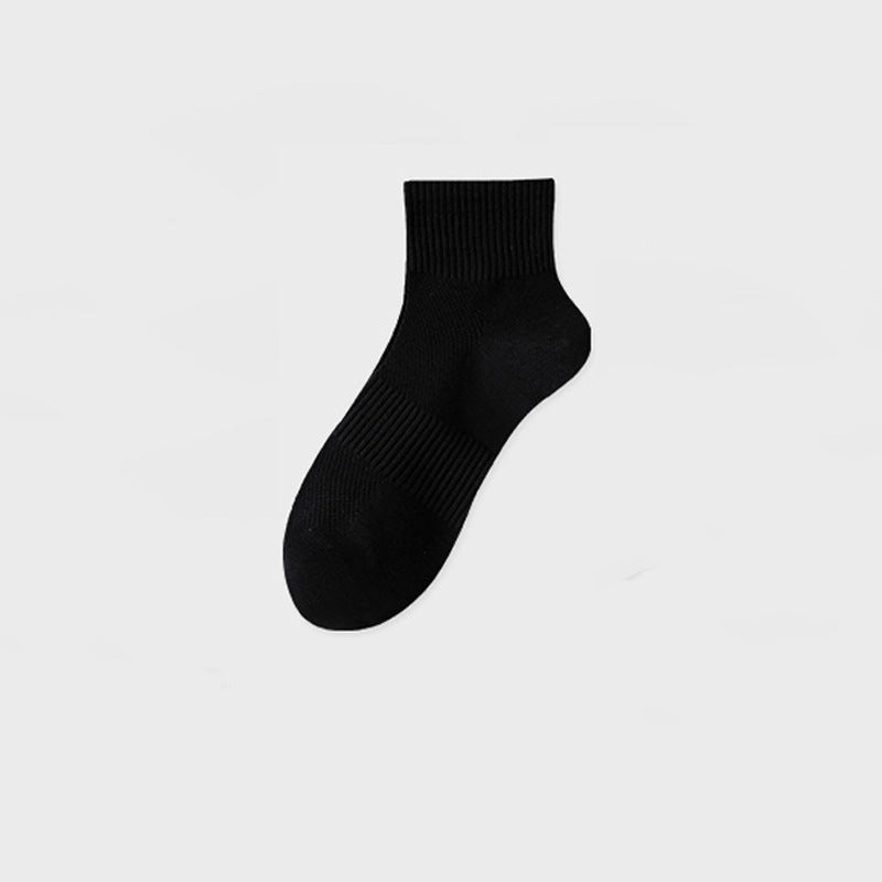 Chaussettes blanches respirantes et minces d'été pour hommes