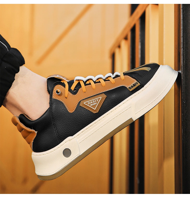 Les hommes polyvalents tendance Bas-top Sneakers Respirant Chaussures Casual