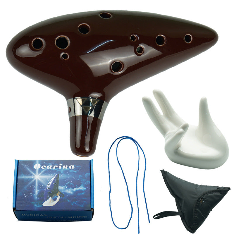 Légende de Zelda 12 trous Alto C clé Ocarina