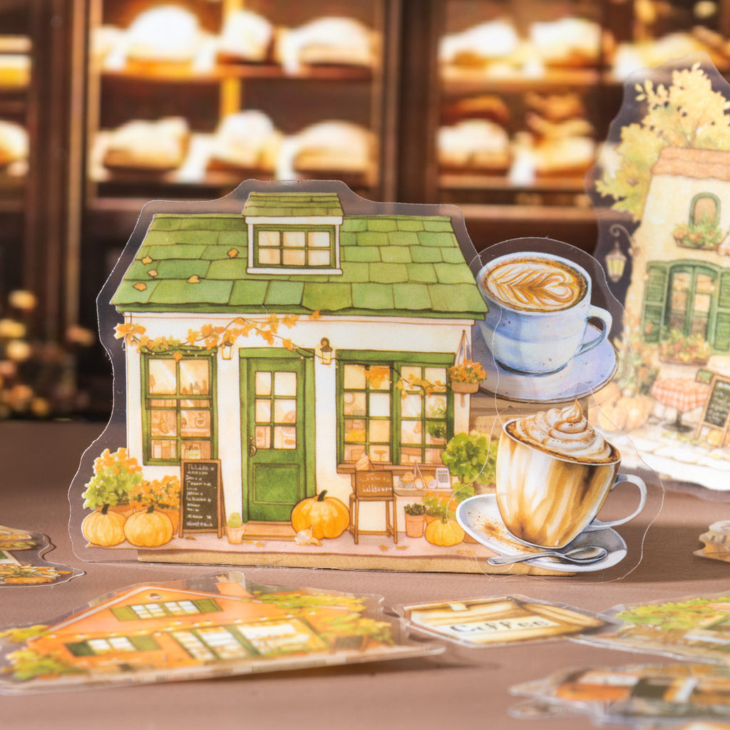 Encounter Cafe Série Sticker Hand Account Package