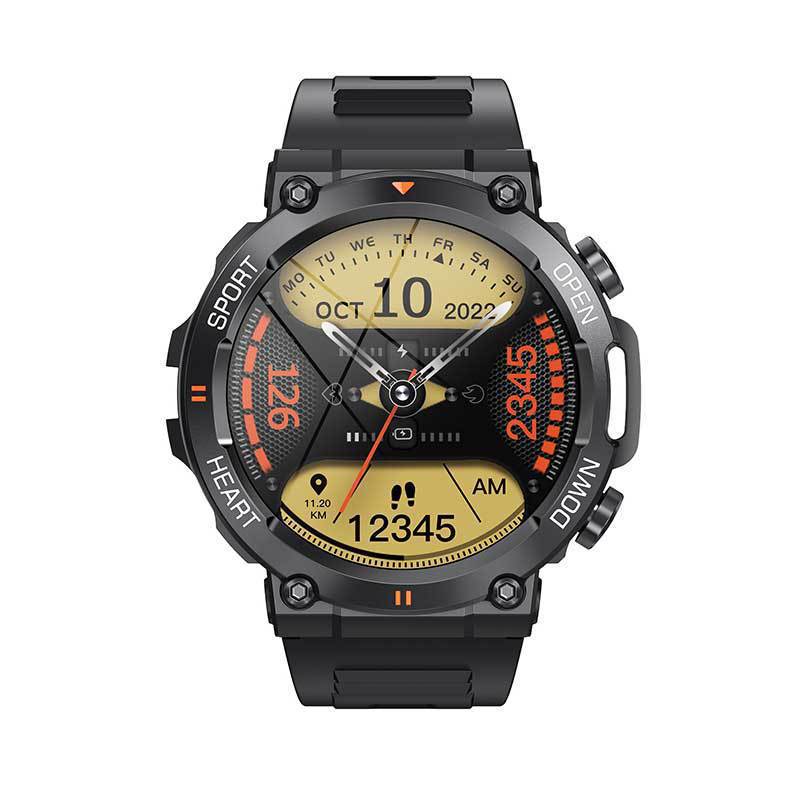 Call Musique Météo Fréquence cardiaque Pression artérielle Smart Watch