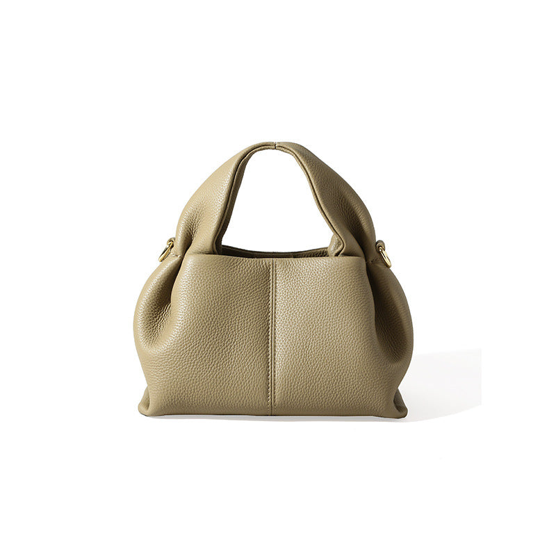 Style de corps de sac en cuir véritable pour femmes