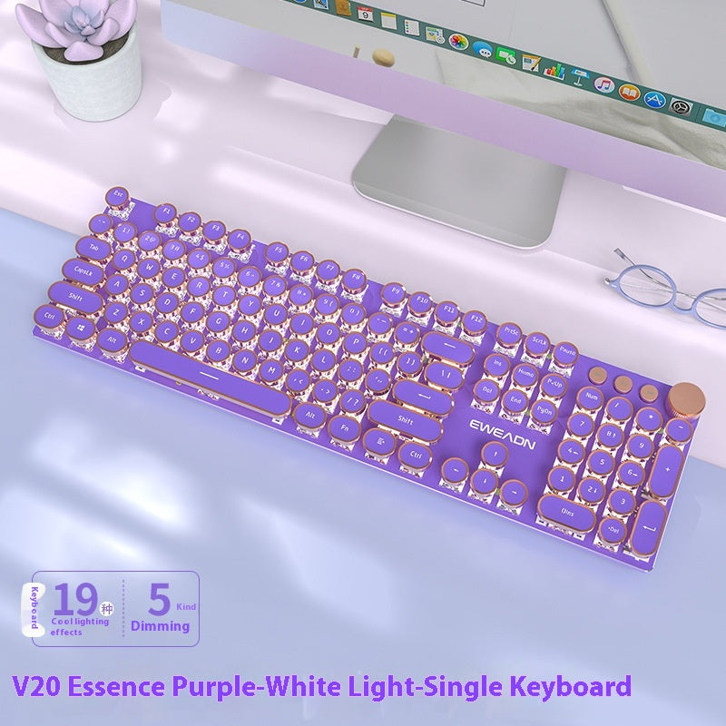 Appareils de sport électronique Clavier sans fil Bluetooth Office