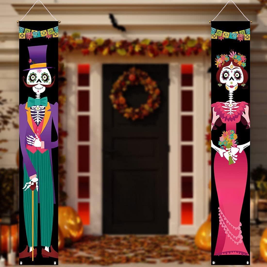 Journée mexicaine des décorations de couplet mort