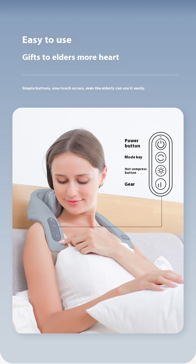 Massager de cou dos taille Instrument de massage multifonctionnel