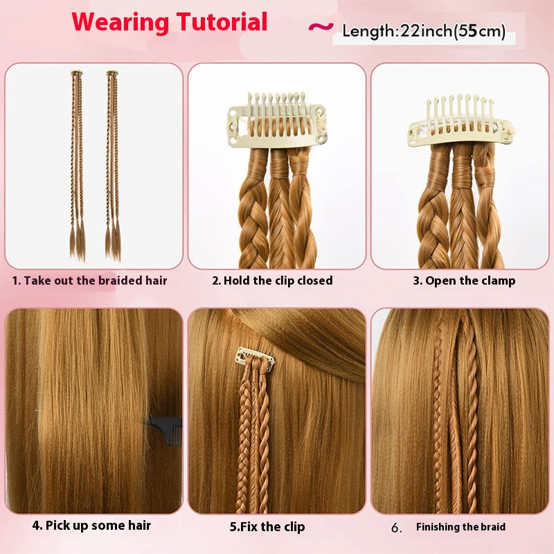 Style Twist Dough-twist Plaits Mode Personnalité