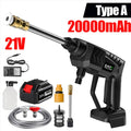 Batterie Lithium sans fil pistolet de lavage de voiture Portable haute tension