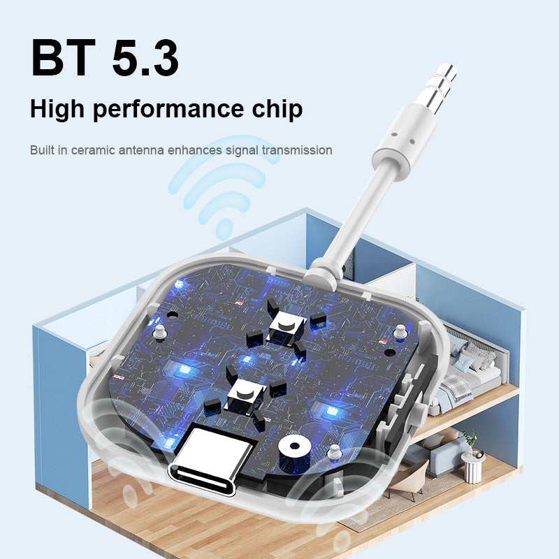 2-en-1 Bluetooth 53 récepteur et émetteur audio