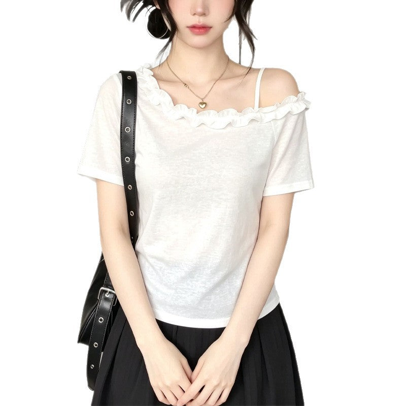 Camisole à manches courtes pour femmes à manches courtes