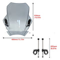 Suitable for motorcycle grey windshield