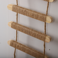 Échelle à corde de chat en bois massif bricolé avec corde sisale