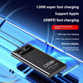 120W Power Bank 20000 MA Super Fast Charge Alimentation mobile de grande capacité