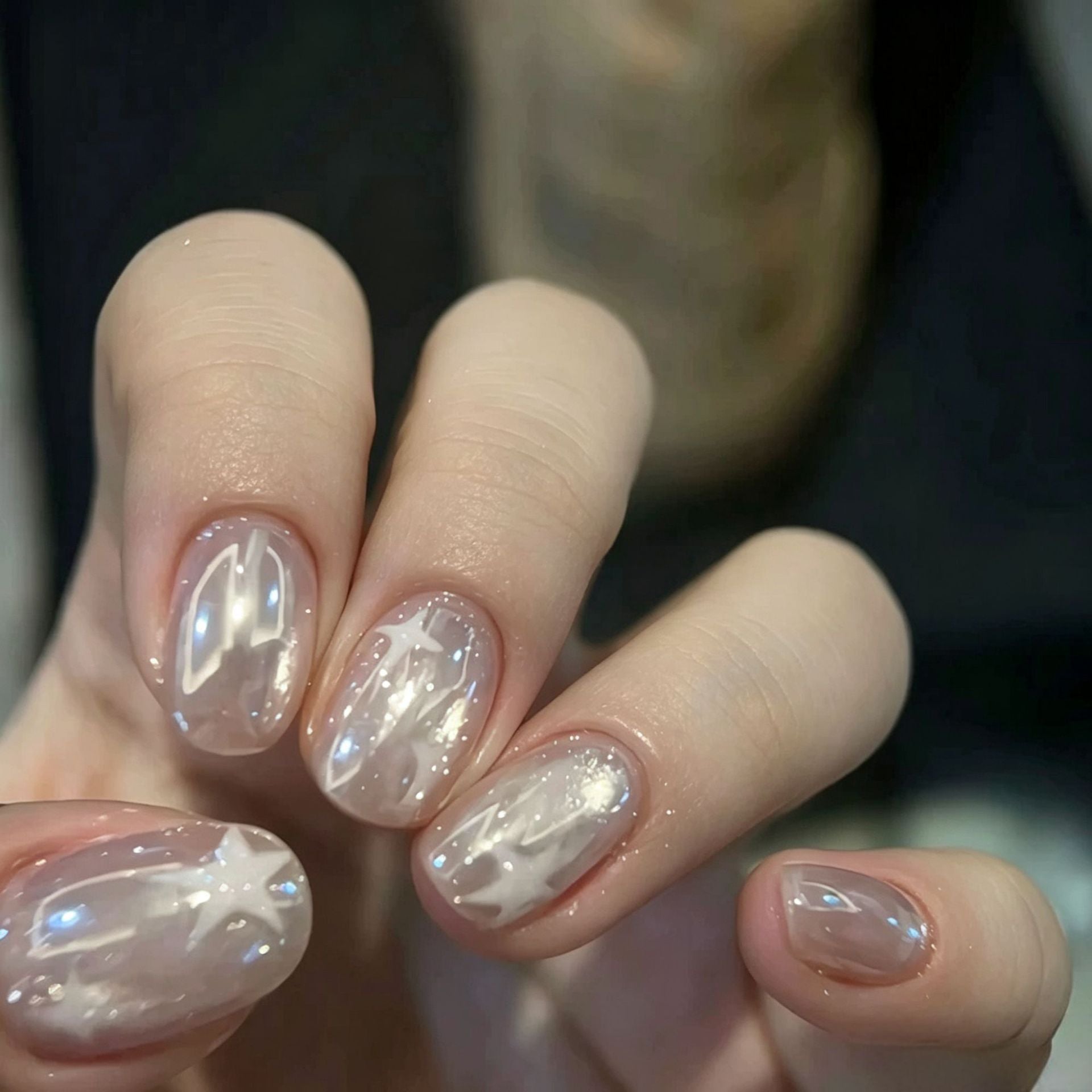 Onglets portables faits à la main avec perles en verre à oeil de chat