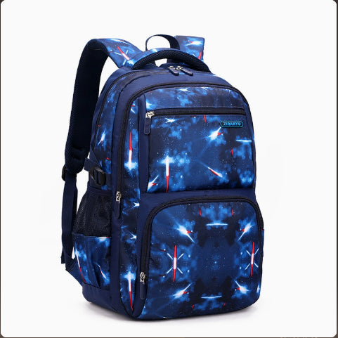 Sac scolaire Escalade Stairs Grande Capacité Mode Multi-couche Sac à dos respirant