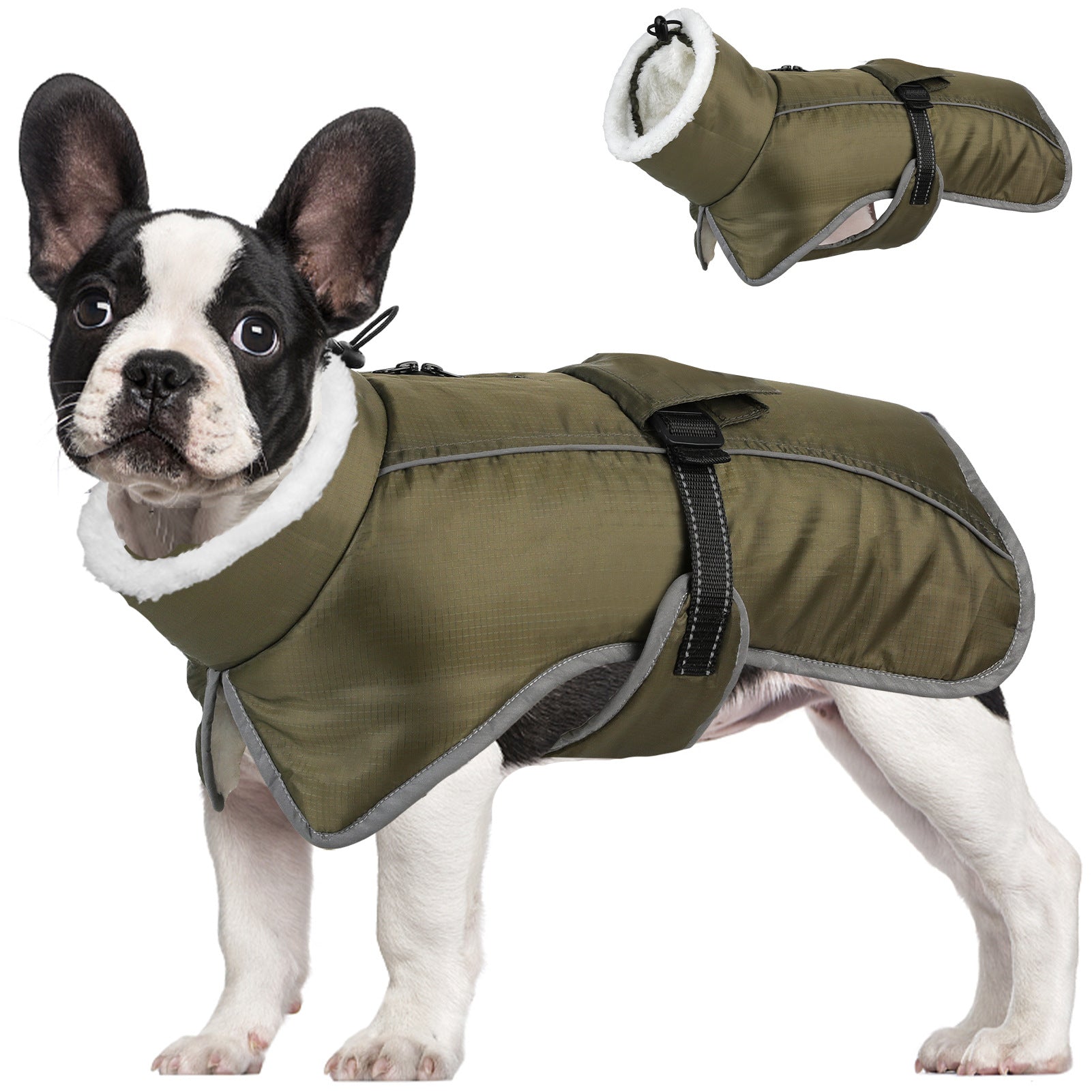 Animaux d'automne et vêtements d'hiver épais chaud imperméable à l'eau Cold-proof Cotton Coat Vêtements d'animaux de compagnie