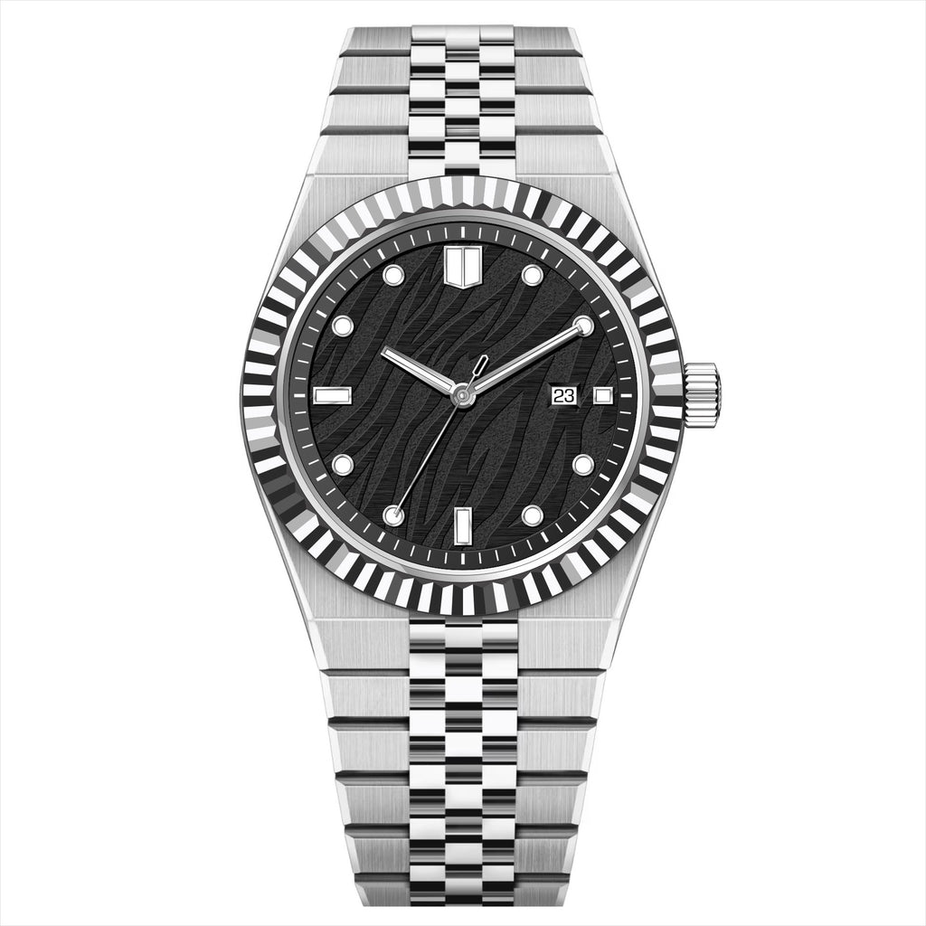 Montre Quartz pour hommes en acier haut de gamme