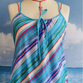Maillot de bain pour femmes Gradient Imprimer Bikini à deux pièces