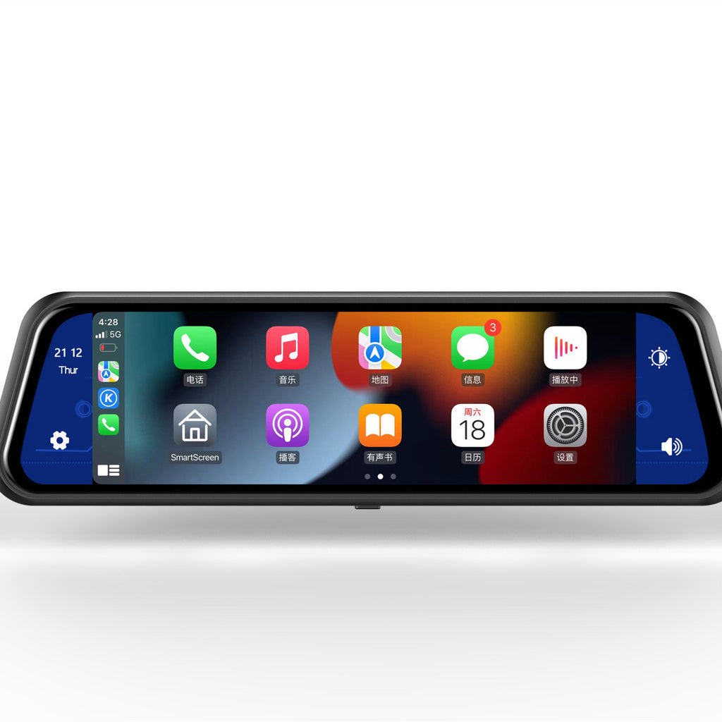 HD Streaming Dual-Lens Enregistreur de conduite