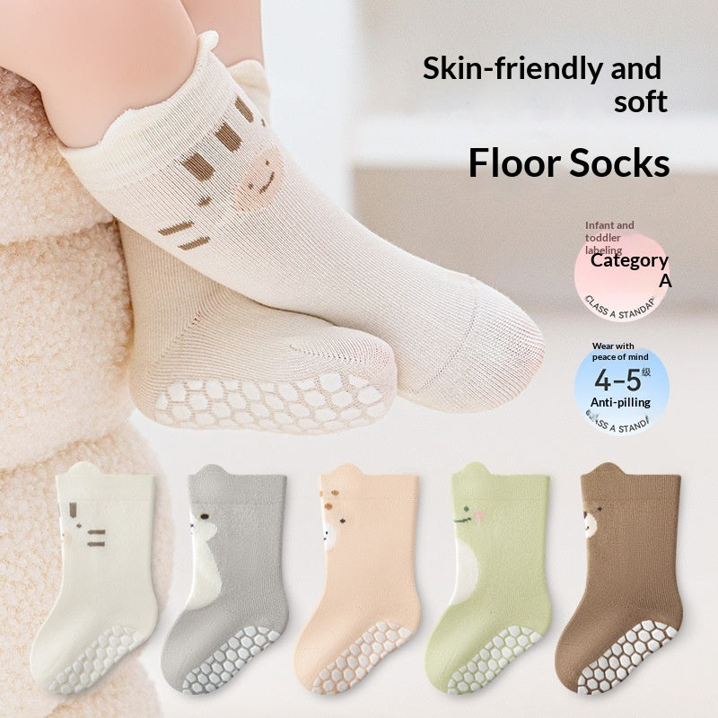 Chaussettes pour bébés Style automne Longueur mi-calf pour bébés