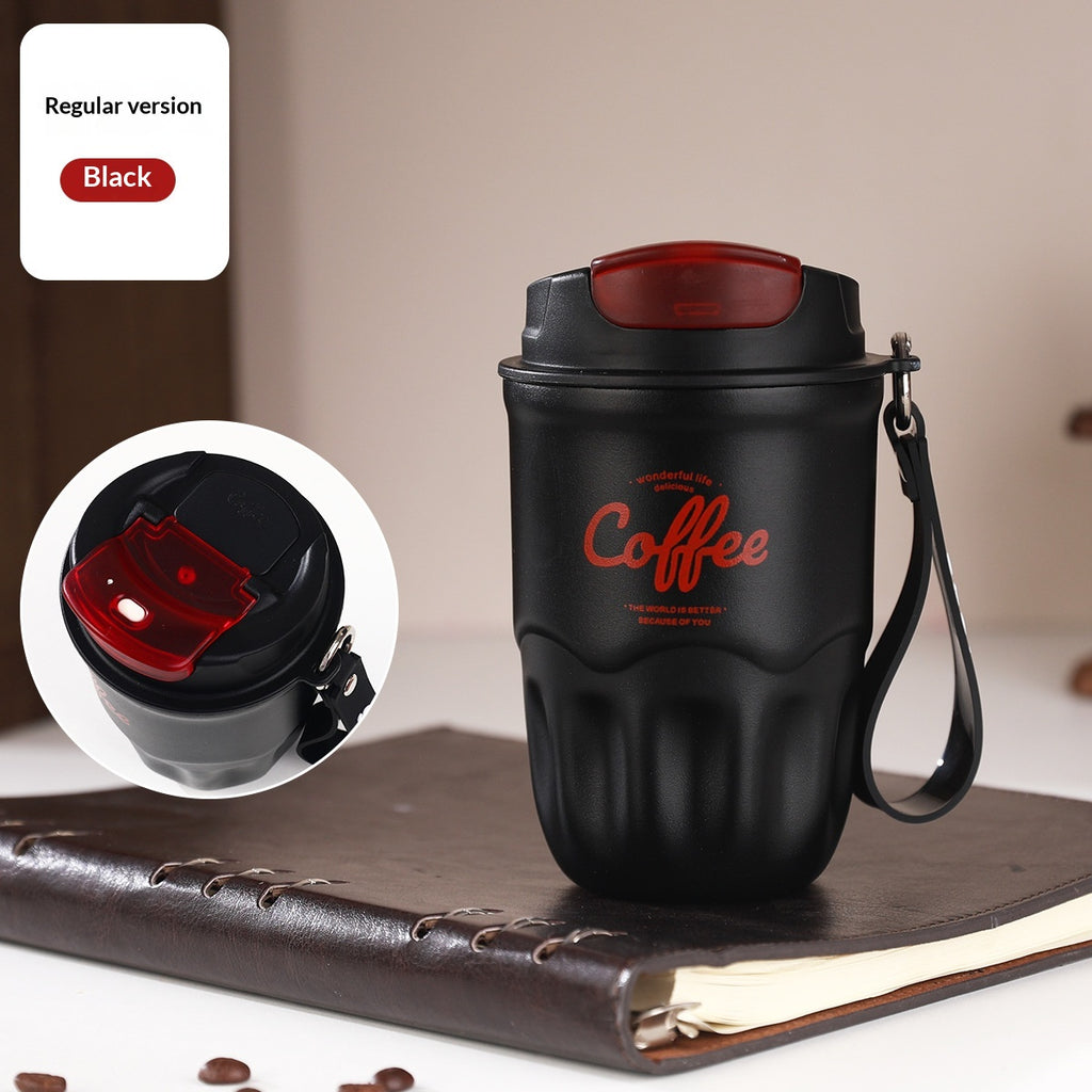 Coupe à café en acier inoxydable haute apparence