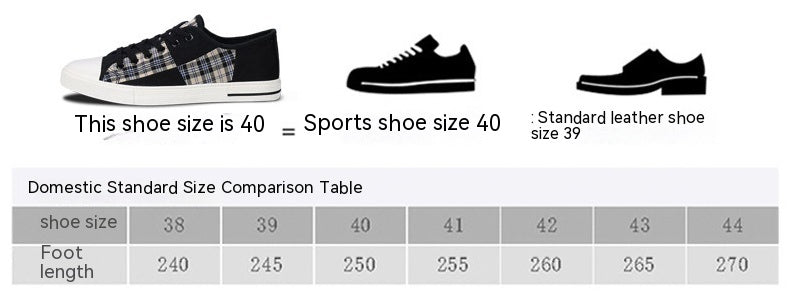 Toile pour hommes Léger Taille Augmenter Pitching Casual Bas haut sneakers Chaussures