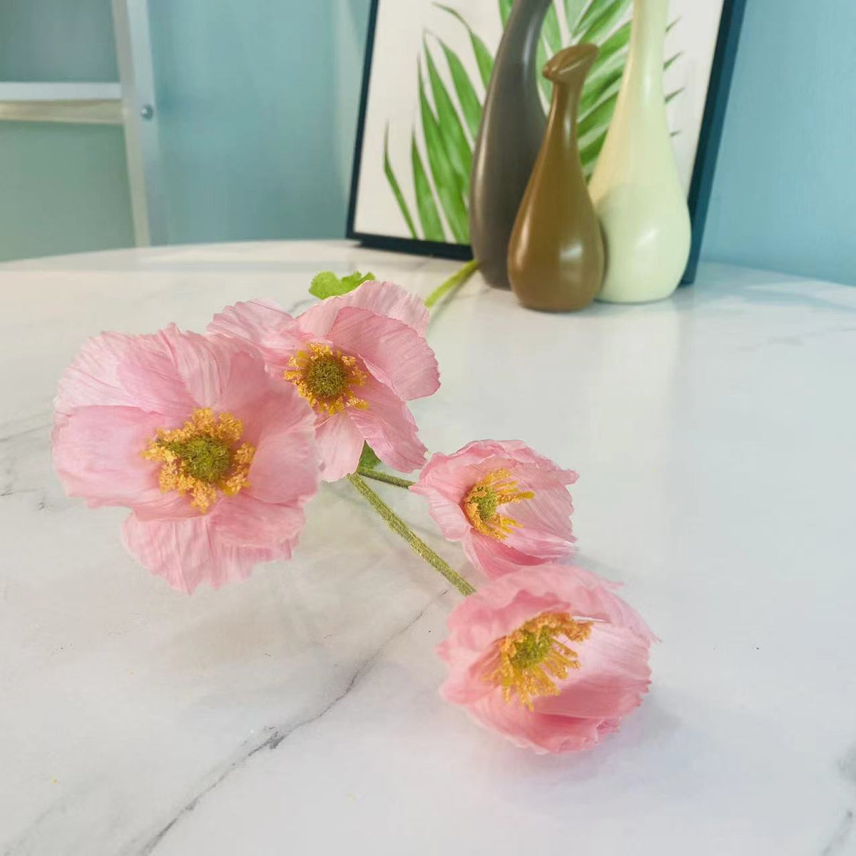 Creative Colorful Tissu de soie Fleurs artificielles