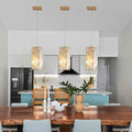 Lumière Pendentif cristal moderne 4 pouces - 3 Pack
