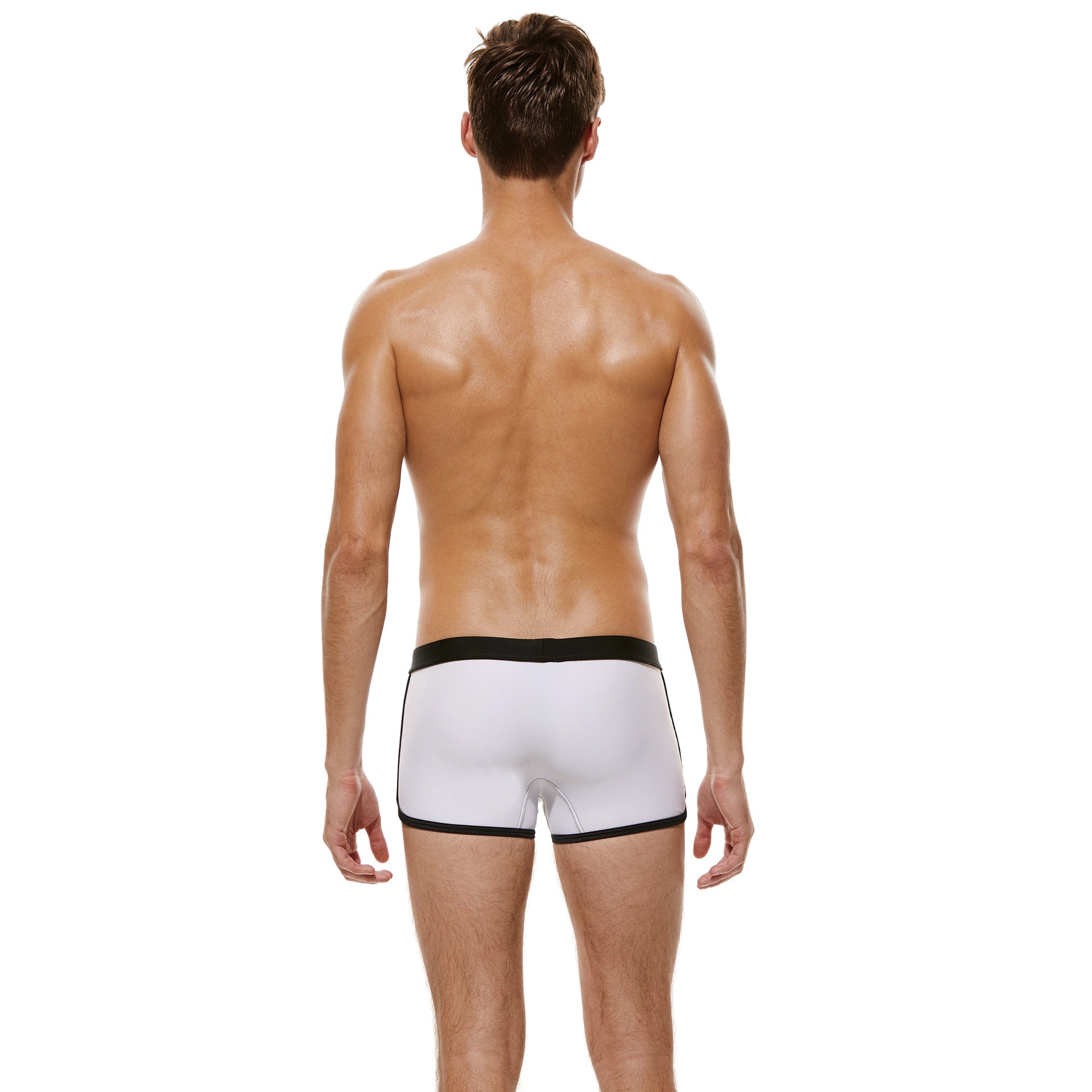 Boxer de maillot de bain imprimé pour hommes