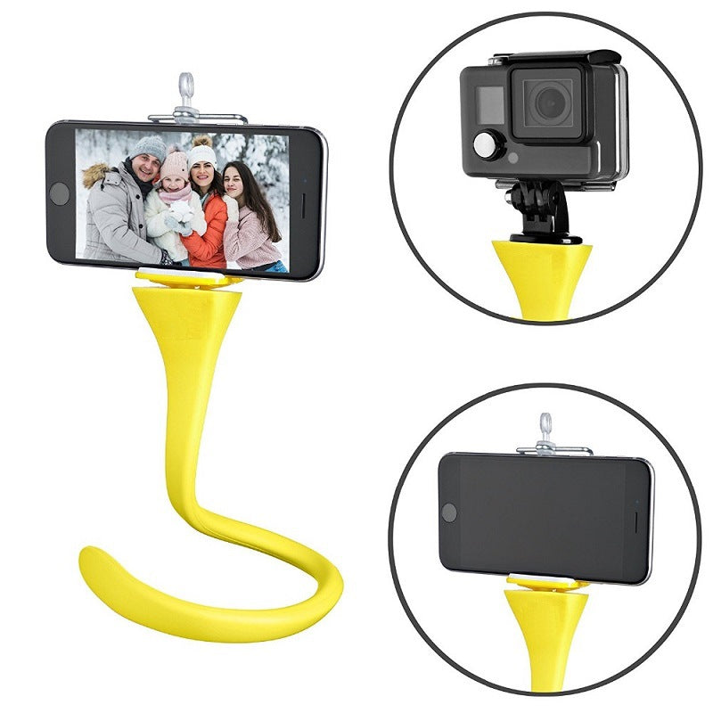 Support multifonctionnel en silicone pour le streaming en direct mobile