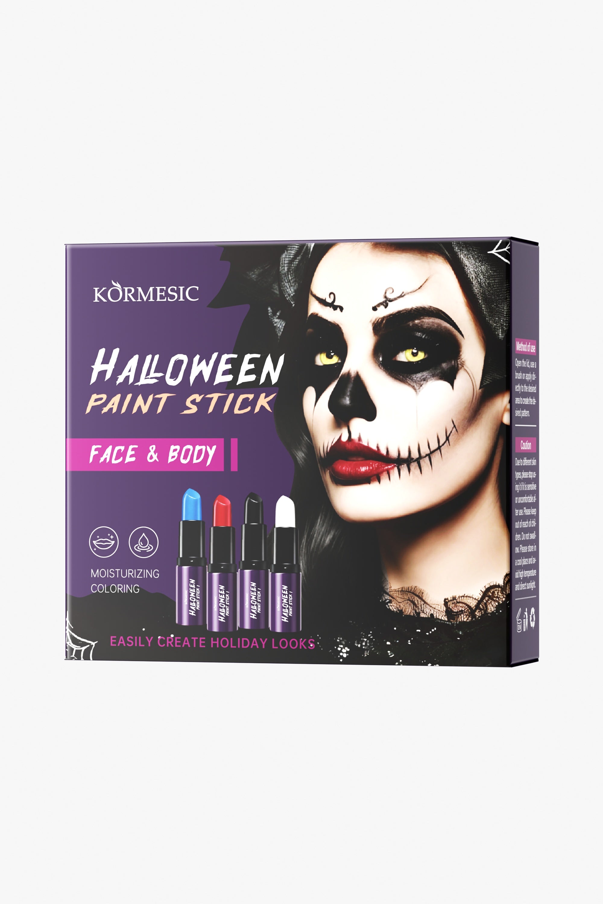 KORMESIC Halloween visage peinture Crayons
