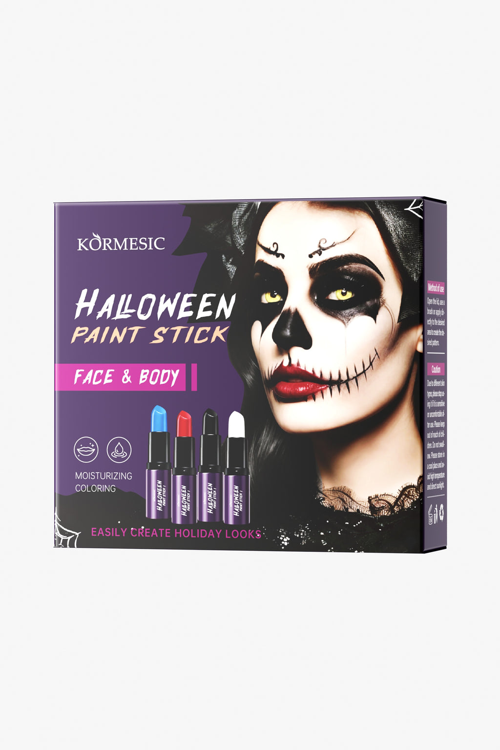 KORMESIC Halloween visage peinture Crayons