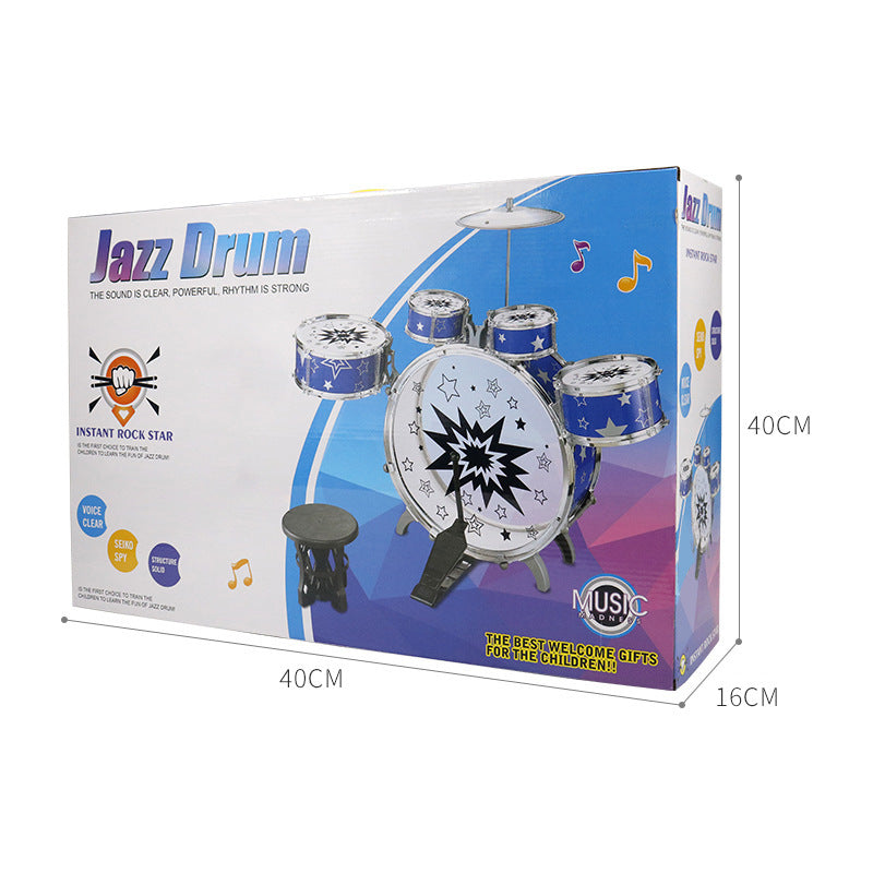Kit de batterie de jazz pour enfants