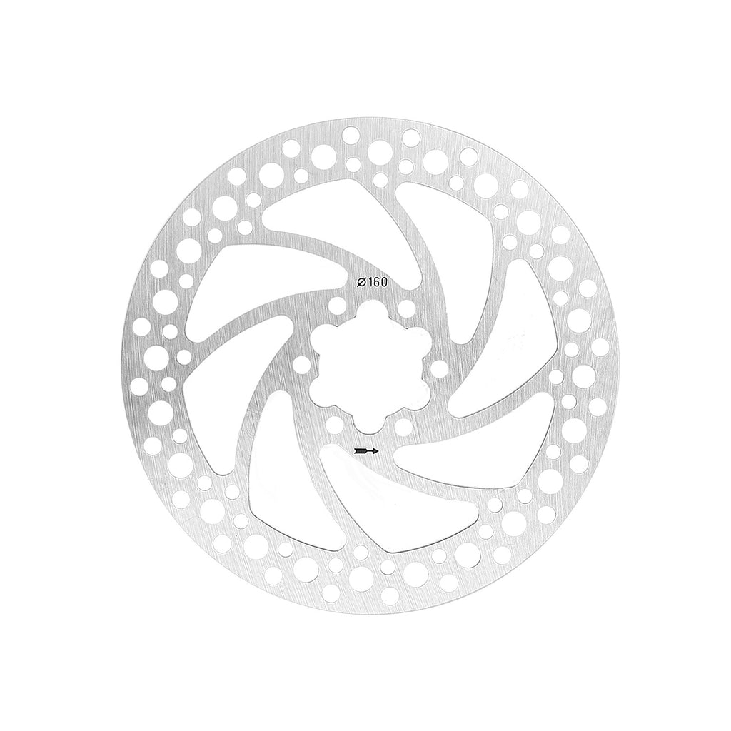 Rotor de frein à disque 6 trous 160mm 140mm 120mm avec 6 vis