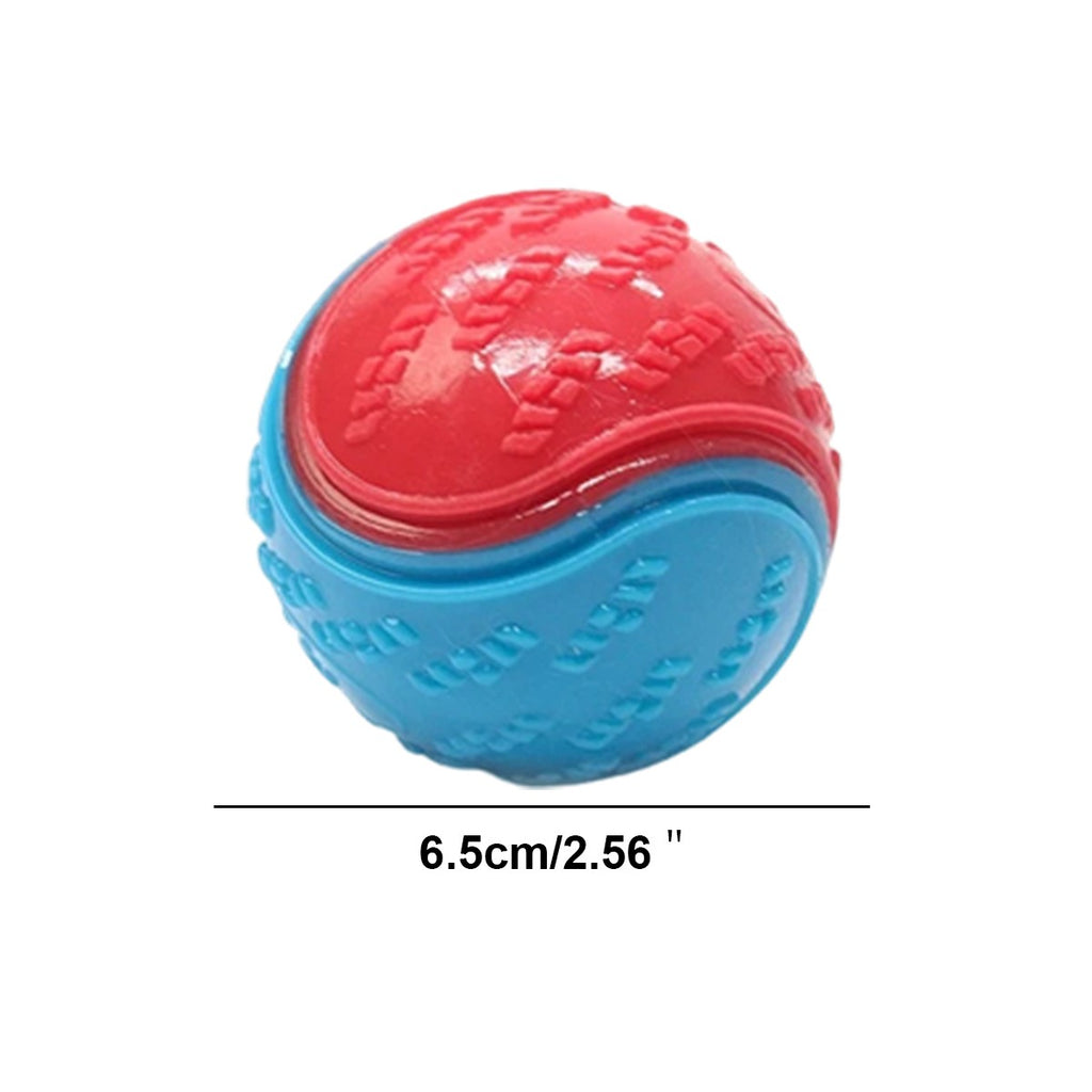 8X Scooby-Doo Squeaky Durable Set boules de chien pour le nettoyage des dents interactif