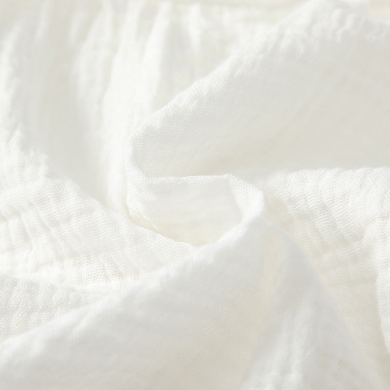 Romper de coton avec dentelle et mesh pour les petites filles
