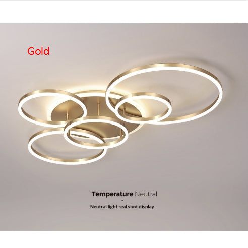 Salon LED lampe moderne éclairage Minimalist installations contemporaines